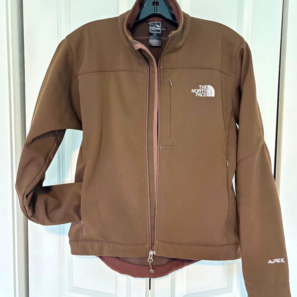 North Face Apex soft shell powder jacket